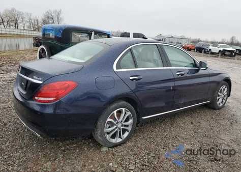 2015 Mercedes-Benz C 300 4Matic from USA, damaged, VIN 55SWF4KB7FU059649